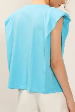 STORETS Elena Padded Shoulder T-shirt BEST-SELLERS