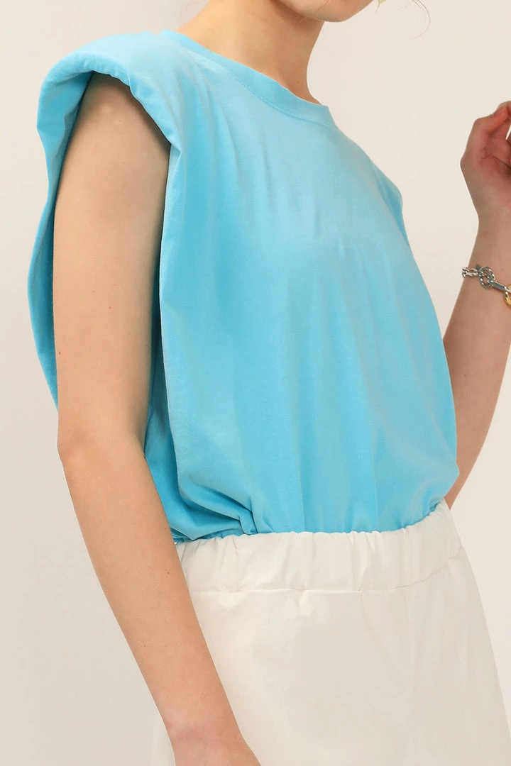 STORETS Elena Padded Shoulder T-shirt BEST-SELLERS