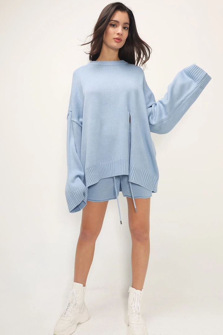 STORETS Heaven Slit Knit 2-Piece Set CLOTHING