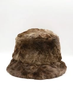 STORETS Fur Bucket Hat ACCESSORIES