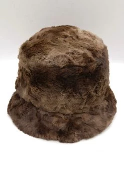 STORETS Fur Bucket Hat ACCESSORIES