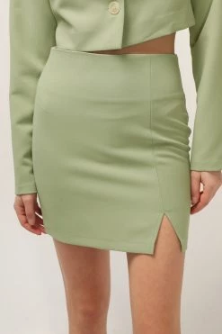 STORETS CLOTHING Helen Side Vent Skirt