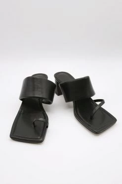 STORETS Toe Thong Mid Heeled Sandals ACCESSORIES
