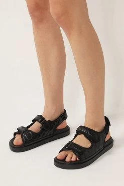STORETS Quilted Chunky Sandals ACCESSORIES
