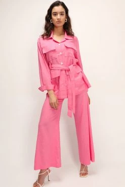 STORETS Dani Linen Flared Pants