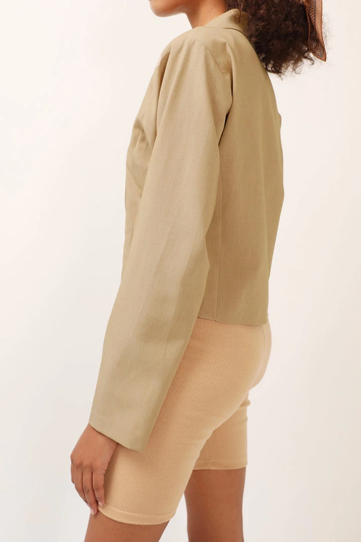 STORETS SALE CLOTHING Avery Double Breast Crop Jacket