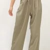 STORETS Talia Wide Leg Pintuck Pants