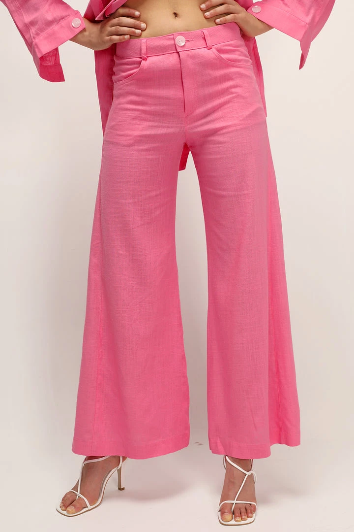 STORETS Dani Linen Flared Pants