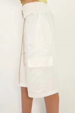 STORETS CLOTHING Sabrina Eyelet Cargo Shorts