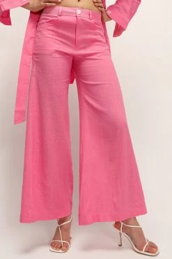 STORETS Dani Linen Flared Pants