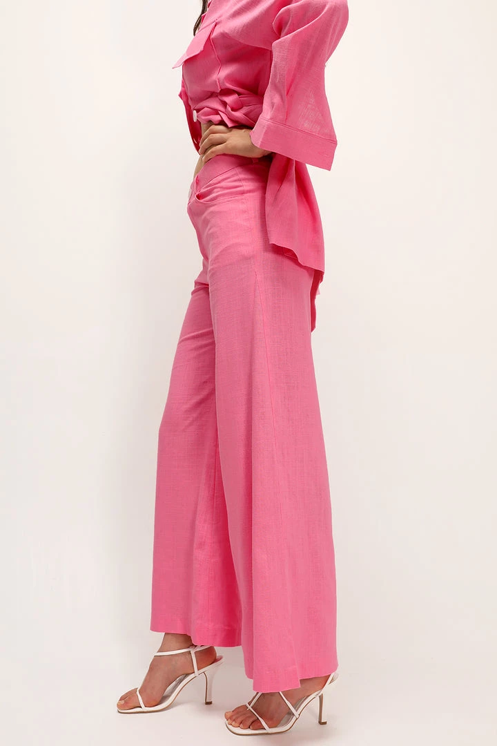 STORETS Dani Linen Flared Pants