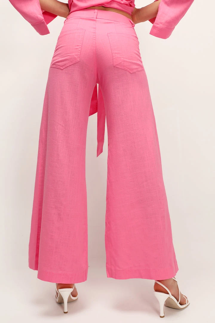 STORETS Dani Linen Flared Pants