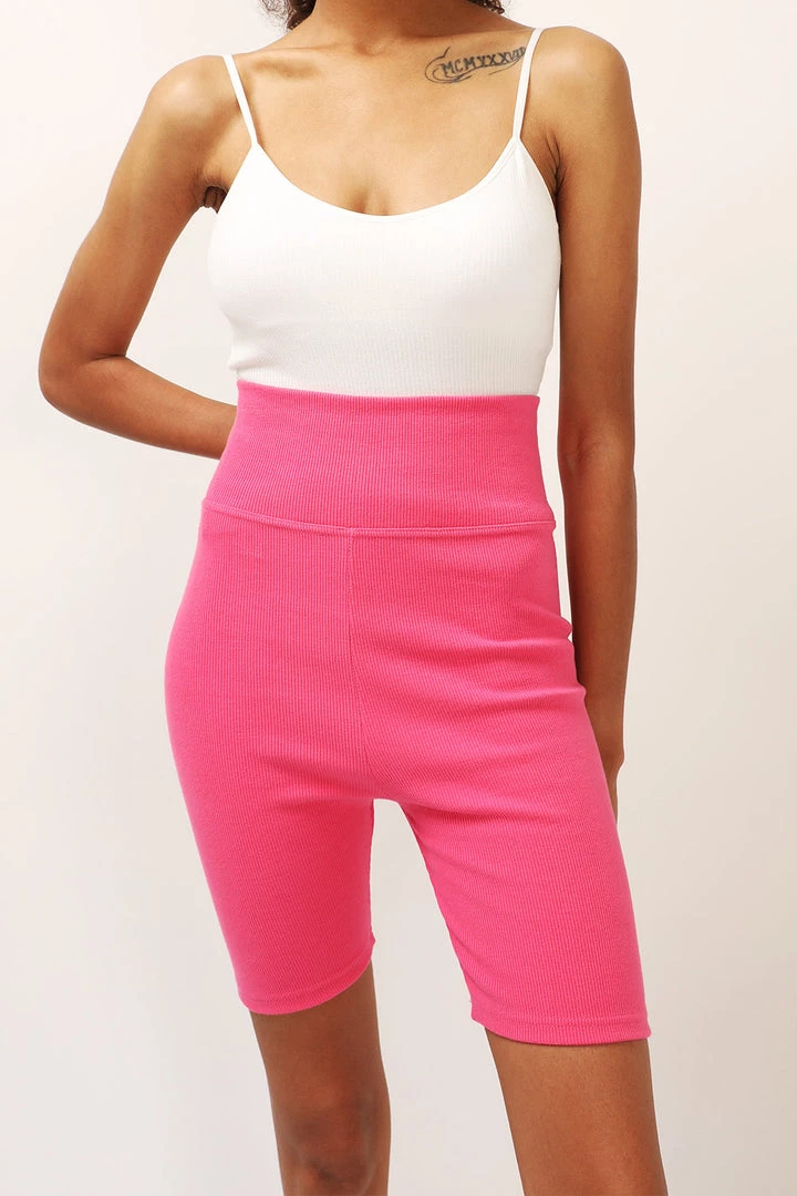 STORETS Victoria Ribbed Biker Shorts