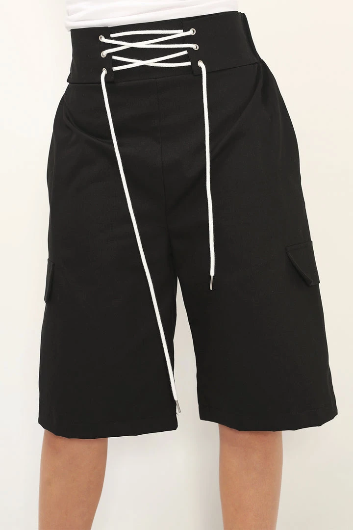 STORETS Sabrina Eyelet Cargo Shorts CLOTHING