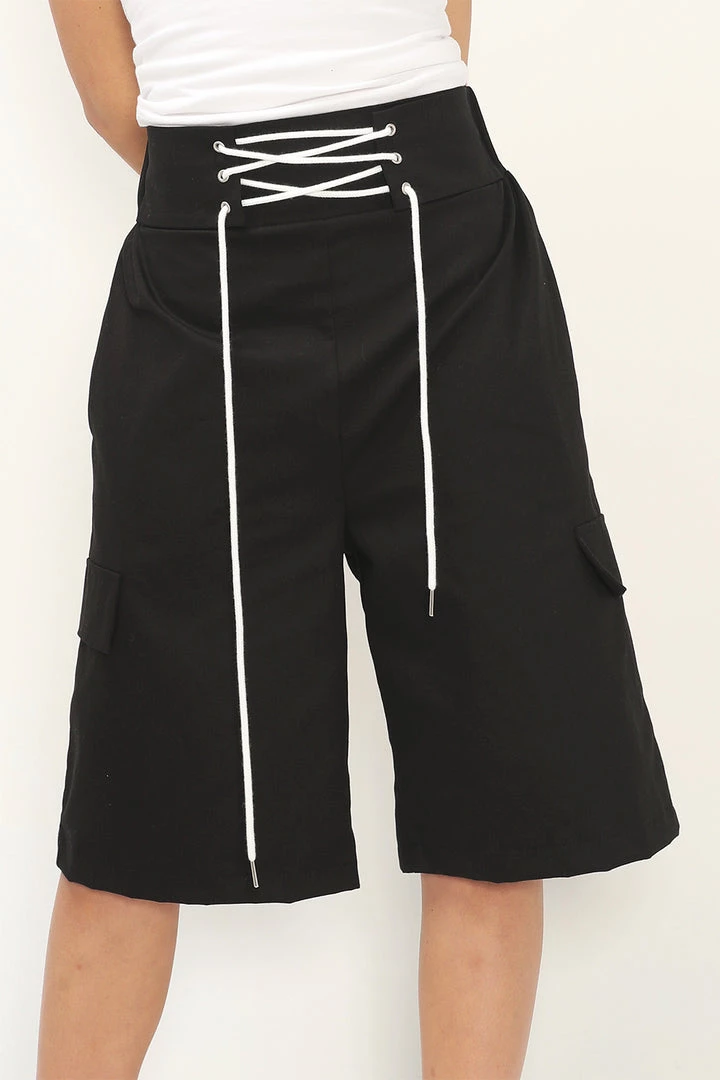 STORETS Sabrina Eyelet Cargo Shorts CLOTHING