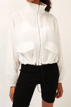 STORETS SALE CLOTHING Ellie Cropped Windbreaker