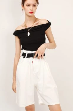 STORETS SALE Lydia Twist Shoulder Top