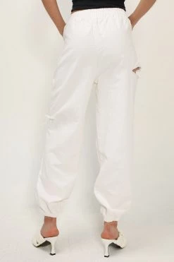 STORETS Britney Slash Cutout Joggers CLOTHING