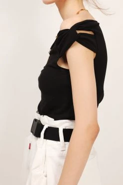 STORETS SALE Lydia Twist Shoulder Top