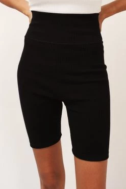 STORETS Victoria Ribbed Biker Shorts