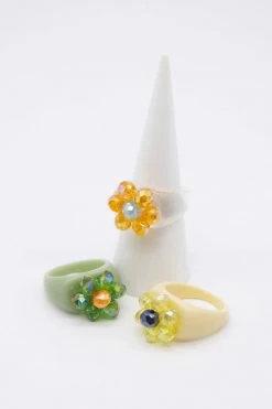 STORETS Flower Signet Ring