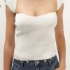 STORETS Francesca Ribbed Bustier Top BEST-SELLERS