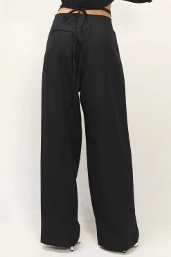 STORETS Talia Wide Leg Pintuck Pants CLOTHING