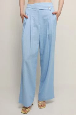 STORETS Noa Wrap Linen Pants CLOTHING