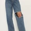 STORETS Jemma Ripped Cutout Jeans
