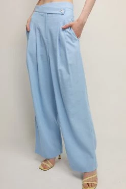 STORETS Noa Wrap Linen Pants CLOTHING