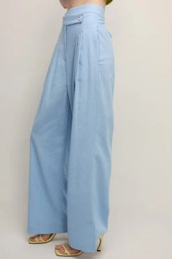 STORETS Noa Wrap Linen Pants CLOTHING