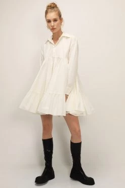STORETS SALE Diana Tiered Shirt Dress CLOTHING