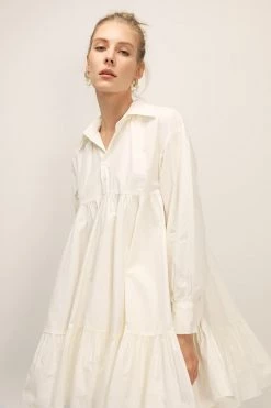 STORETS SALE Diana Tiered Shirt Dress CLOTHING
