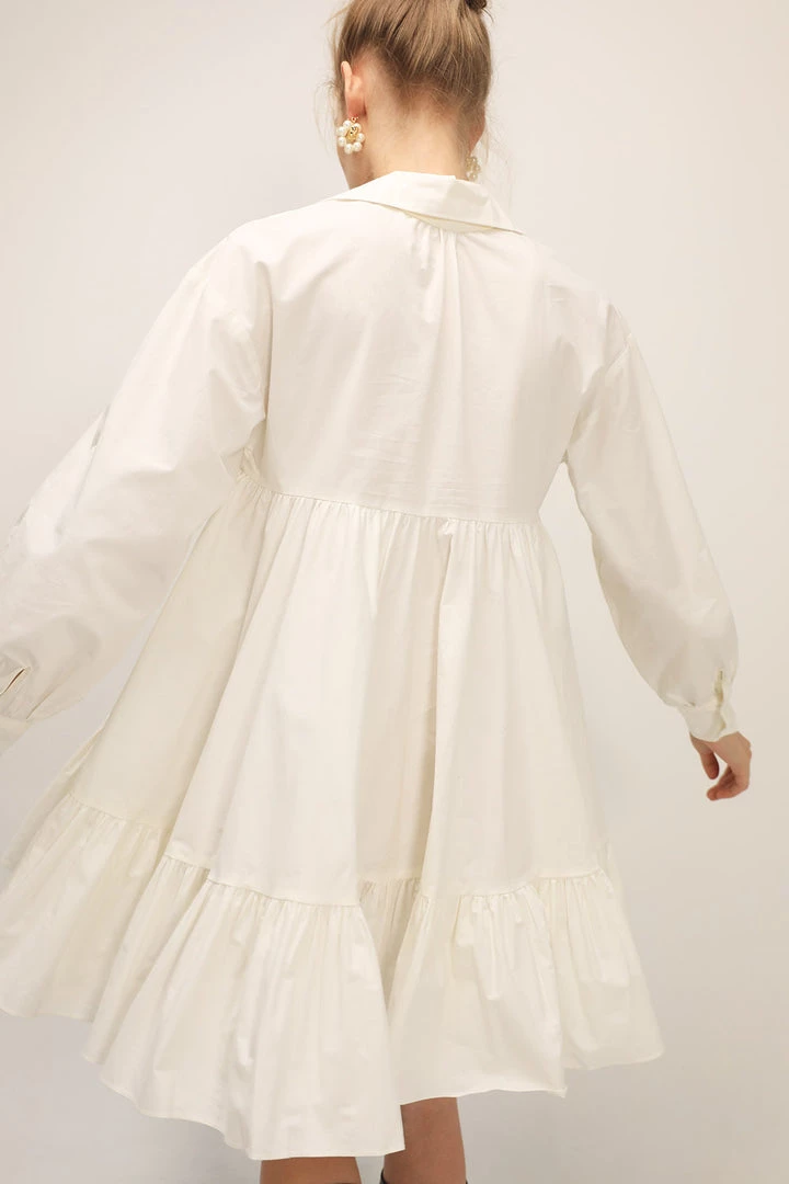 STORETS SALE Diana Tiered Shirt Dress CLOTHING