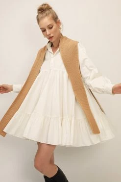 STORETS SALE Diana Tiered Shirt Dress CLOTHING