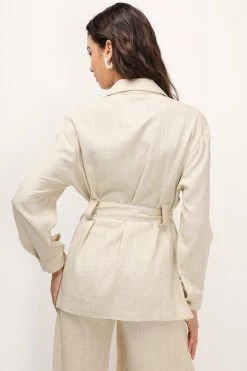 STORETS Dani Linen Safari Jacket