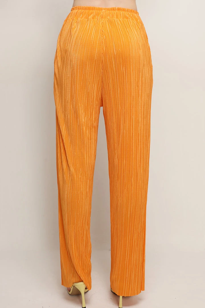 STORETS Influencer Peyton Crinkled Pleated Pants