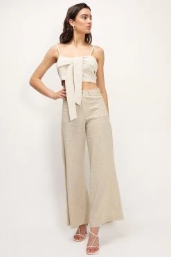 STORETS CLOTHING Dani Linen Flared Pants