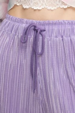 STORETS Peyton Crinkled Pleated Pants