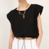 STORETS Daniela Padded Shoulder Muscle Top