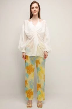 STORETS CLOTHING Everly Twist Sheer Blouse