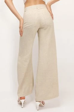 STORETS CLOTHING Dani Linen Flared Pants