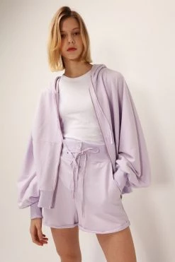 STORETS CLOTHING Lexi Drawstring Sweat Shorts