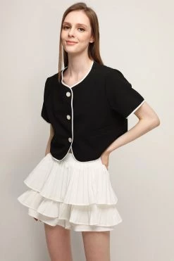 STORETS Influencer BEST-SELLERS Clara Pleated Ruffle Skort
