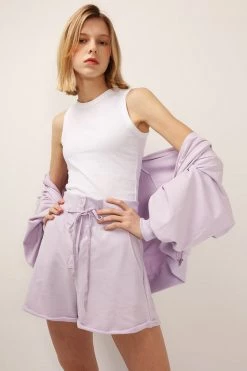 STORETS CLOTHING Lexi Drawstring Sweat Shorts