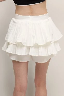 STORETS Influencer BEST-SELLERS Clara Pleated Ruffle Skort