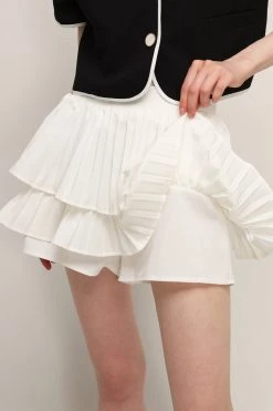 STORETS Influencer BEST-SELLERS Clara Pleated Ruffle Skort