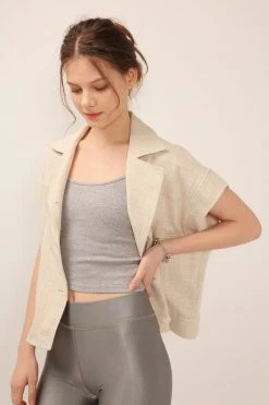 STORETS SALE CLOTHING Eloise Oversized Linen Jacket