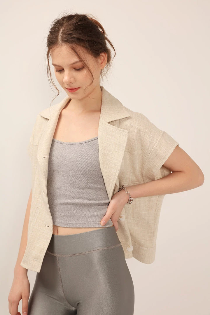 STORETS SALE CLOTHING Eloise Oversized Linen Jacket