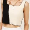 STORETS SALE Emery Color Block Crop Top CLOTHING